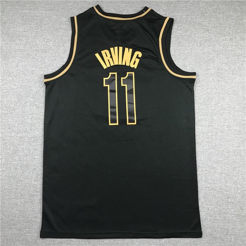Kyrie Irving #11 Nets Embroidered Basketball Jersey