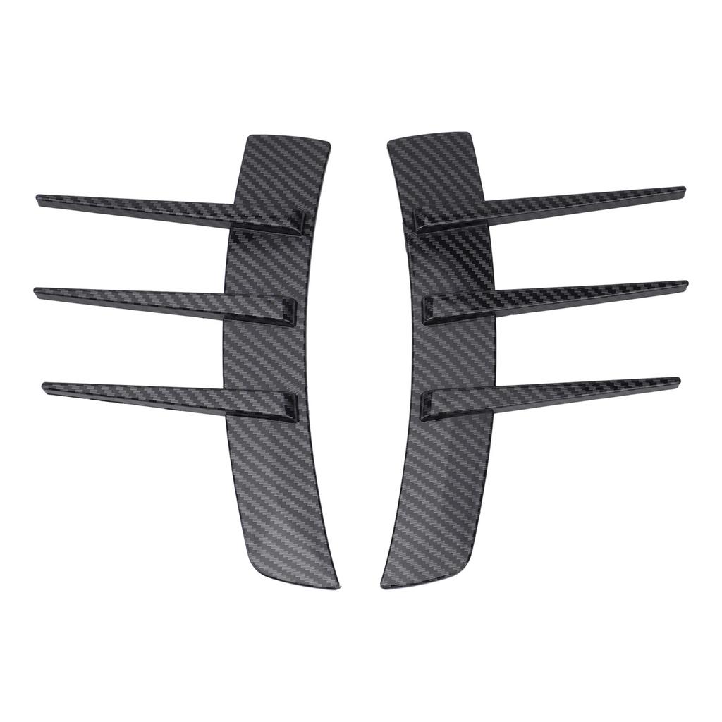 Auto Spatbord Zijventilatie ABS Spoiler Spatbord Decoratieve Stickers Luchtstroom Inlaat Gat Grille Exterieur Accessoires