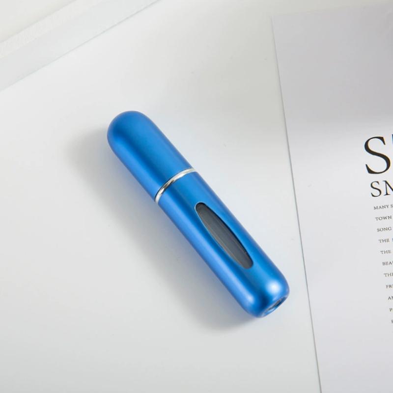 

5Ml Perfume Refill Bottle Portable Small Refillable Spray Can Perfume Pump Empty Cosmetics Container Travel Tool Thermal Atomizer 5 ml