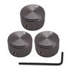 Aluminium Potentiometer Knobs 6Mm Metal Pot Guitar Knobs With Indicator And Set Screw For Guitarbassaudio Equipments