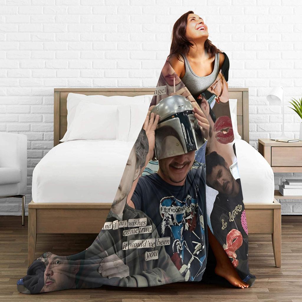 Jose Pedro Balmaceda Pascal Blanket  Camping Flannel Throw Blanket For Couch Bed Super Warm Custom Quality Bedspread Gift Idea