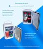 4L Mini Car Refrigerator: Portable Hot & Cold Semiconductor Cooler