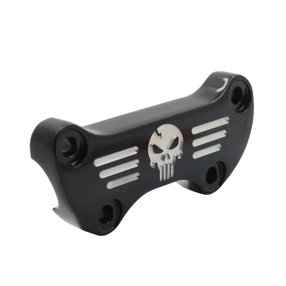 Motorcycle Parts Smooth Handlebar Clamp Riser For Harley Davidson 74-06 XL FX FXR FX Dyna FX Softail