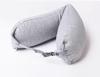 Particle U-Shaped Hooded Neck Pillow: Multi-functional, Light-Blocking, Breathable, for Airplane Nap & Lumbar Support