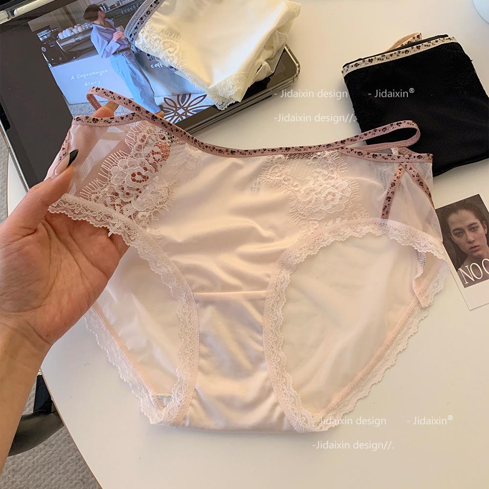 

Полые бесшовные хлопковые трусы с леопардовым принтом, подтягивающие ягодицы, с контрастной отделкой M (80-100 jin) розовый