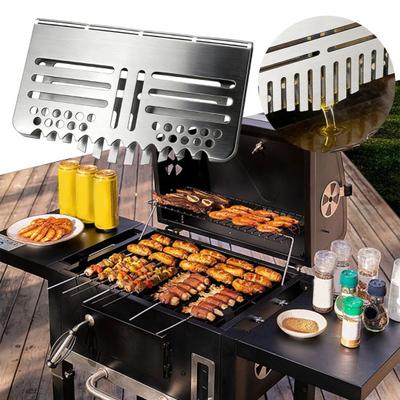Grease Guard Splatter for Blackstone Griddle Stainless Steel Grill Accessory Dishwasher Safe Grill Strainer Prevents Food Fall Grease Splatter