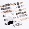 Vintage European & American Shawl Clip: Women's Diamond Sweater, Scarf, Brooch & Collar Alloy Accessories