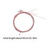 6Pcs/Set High-Quality Acoustic Guitar Strings - Replacement Guitar Strings Premium Guitar Accessories