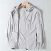Men's Lightweight Breathable Sun Protection Jacket for Summer Outdoor Casual Wear with Hood, Cool and Trendy