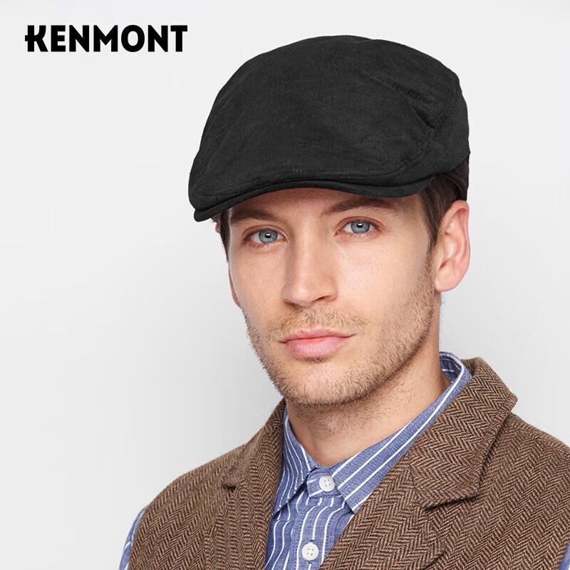 Мужская вельветовая кепка-газетчик Kenmont 58.5cm