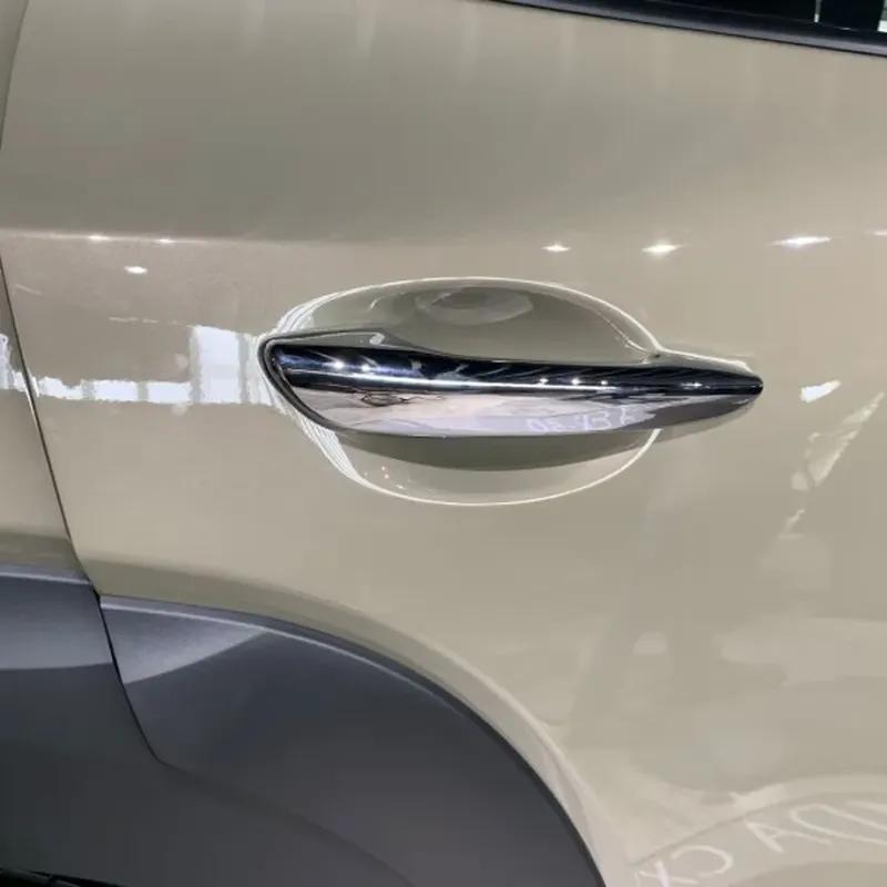 Door Handle Cover For Mazda CX60 CX-60 2024 2025 Car Door External Handle Styling Protection Frame Accessories Trim Sticker