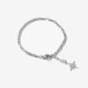 Rush Off Surgical Steel Twinkle Star Chain Bracelet / Twinkle Star Chain Bracelet-Anklet