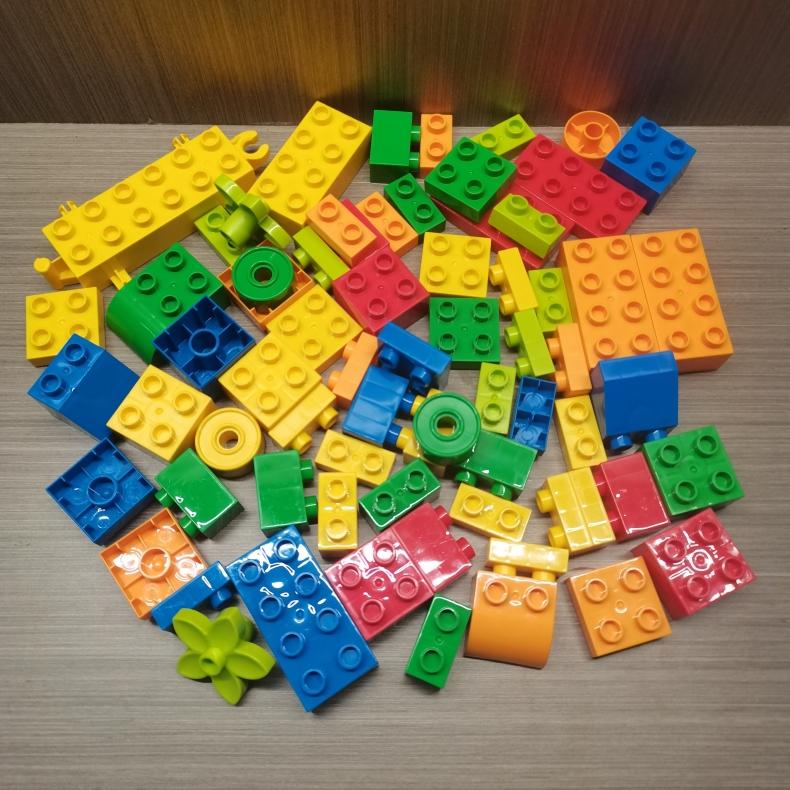 Non-Toxic 380Pcs Building Blocks Diy Bricks Bulk Model Educational Kids Toys Compatible All Brands Gifts For Children Construction Toys
