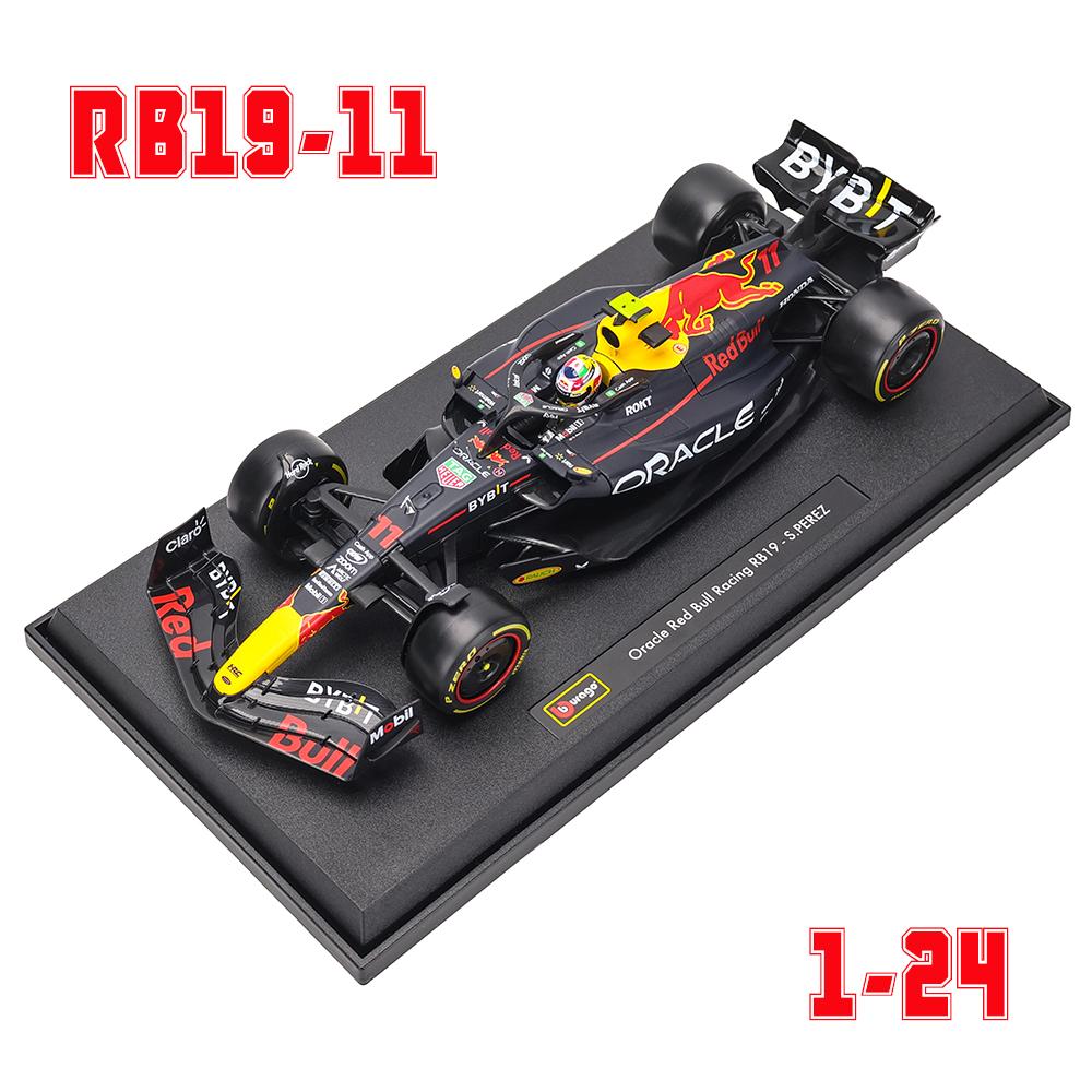 Bburago 1:24 2022~2025 F1 series various styles Red Bull #1 Max Verstappen #11 Sergio Perez Formula1 Alloy Model Car Ferrari