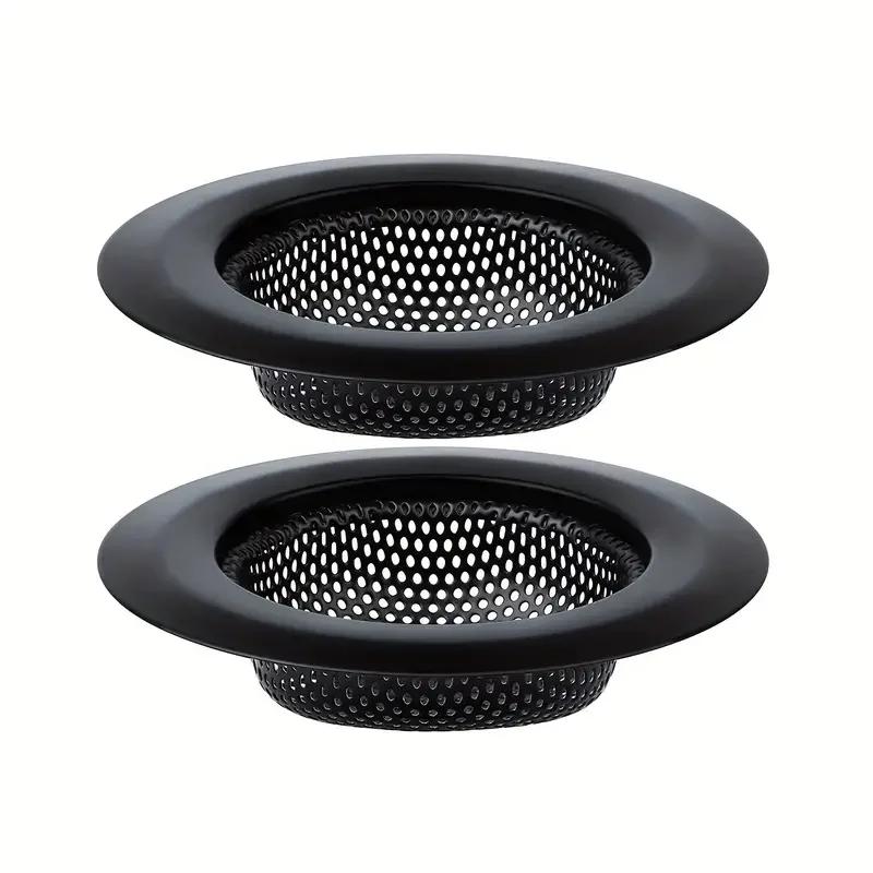 

2 шт. Фильтр для кухонной раковины Сетка из нержавеющей стали Фильтр-сетка для раковины Фильтр для сливного отверстия раковины в ванной комнате Ловушка для мусора
