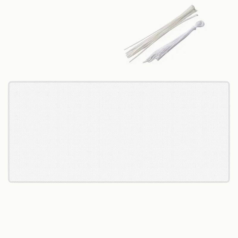 

Banister Guard Deck Safety Net for Baby Proofing, Balcony Mesh Netting, Stairway Deck Rail Mesh Netting 79cmX200cm белый