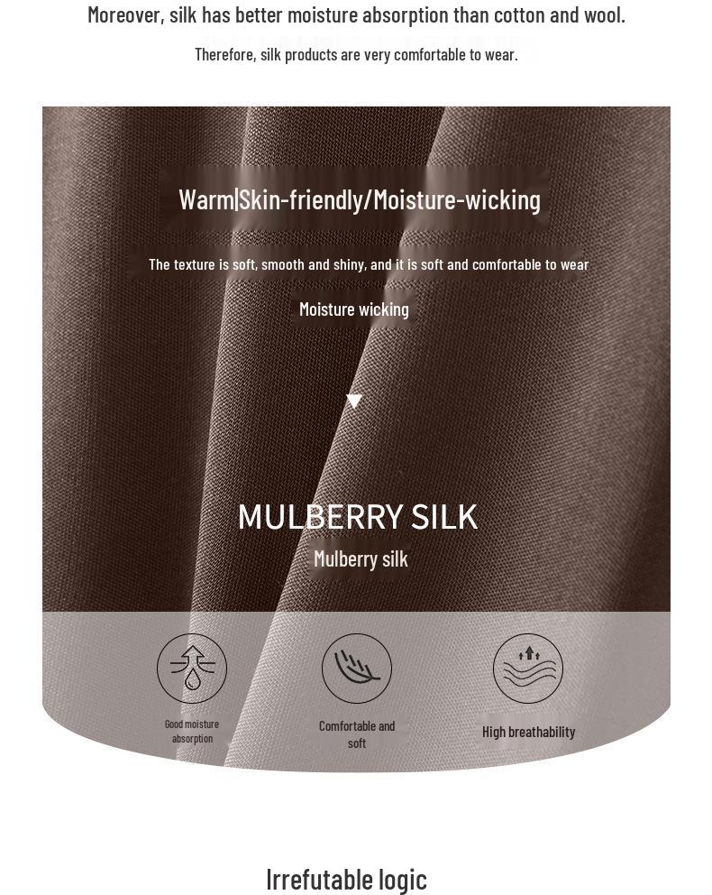 Yu Yue 2025 Versatile Mulberry Silk Long Sleeve Lapel Cardigan Shirt