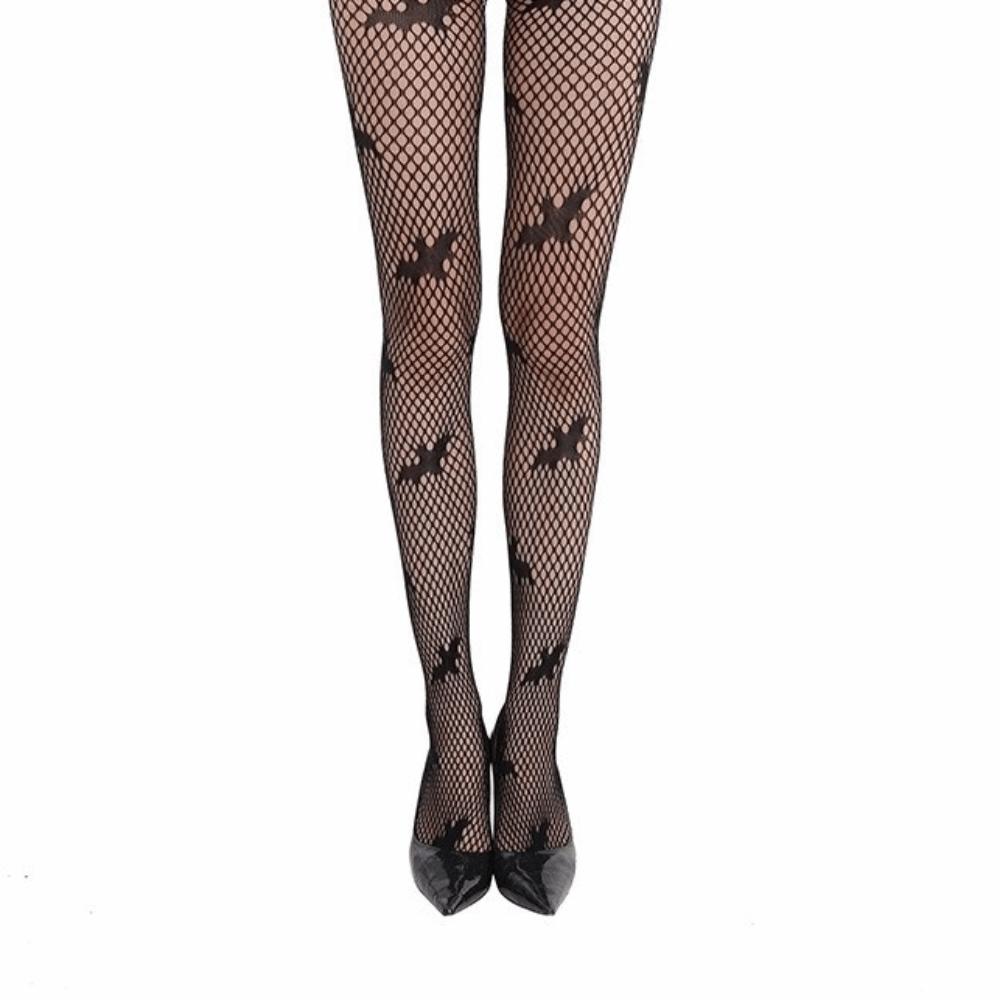 Hollowed Out Halloween Theme Pantyhose Jacquard Spider Web Pantyhose Party