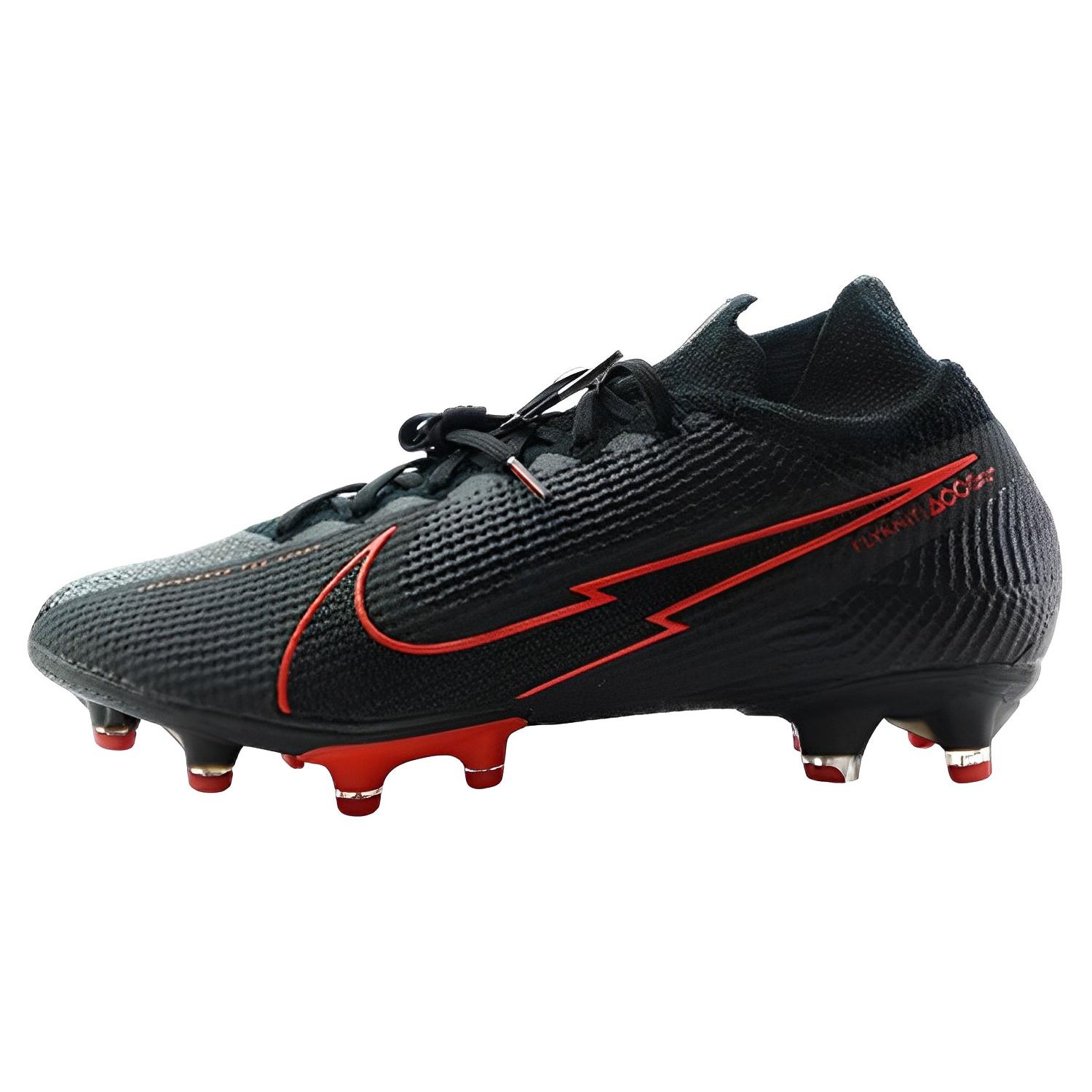 

новые Nike Mercurial Superfly 7 Elite AG Pro Черный Красный Чили 41