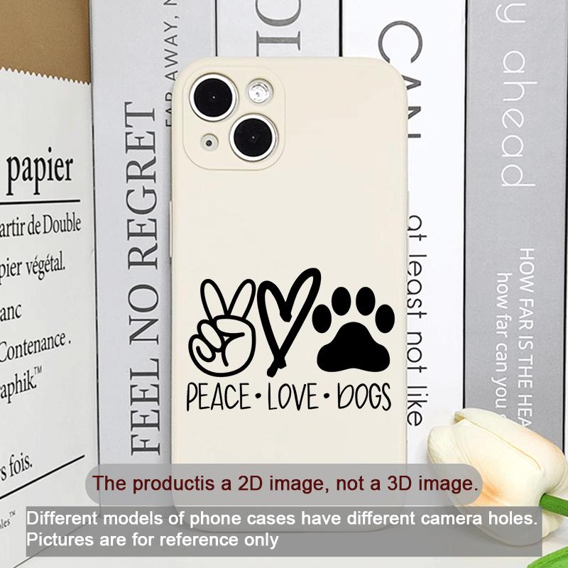 Funny Cartoon Pet Cute Dog Paw Print Phone Case for IPhone 16 15 13 11 12 14 Pro Max Mini XS MAX X XR 7 8 14 Plus SE2 Soft Cover