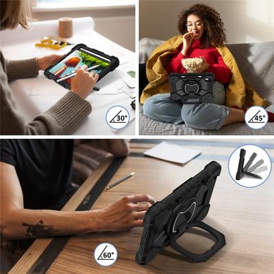 Heavy Duty Rotating Armor Case For iPad Mini 7th 7 (A2993 A2995 A2996) Mini 6th 6 (A2567 A2568 A2569) Kickstand Tablet Cover