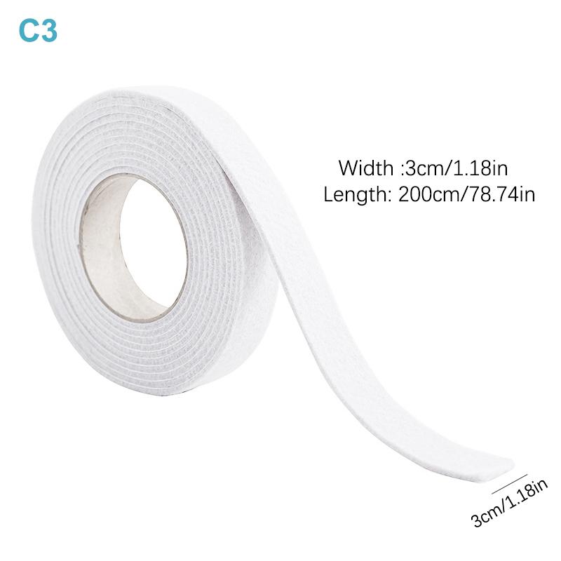 Window Anti-Condensation Absorbent Strip Self-Adhesive Reusable Felt Strip Door Windows Sealing Strip Moisture-Resistant