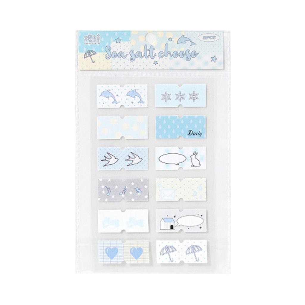 Romantic Index Stickers For Diary Decoration 10 Sheets Cute Scrapbooking Labels