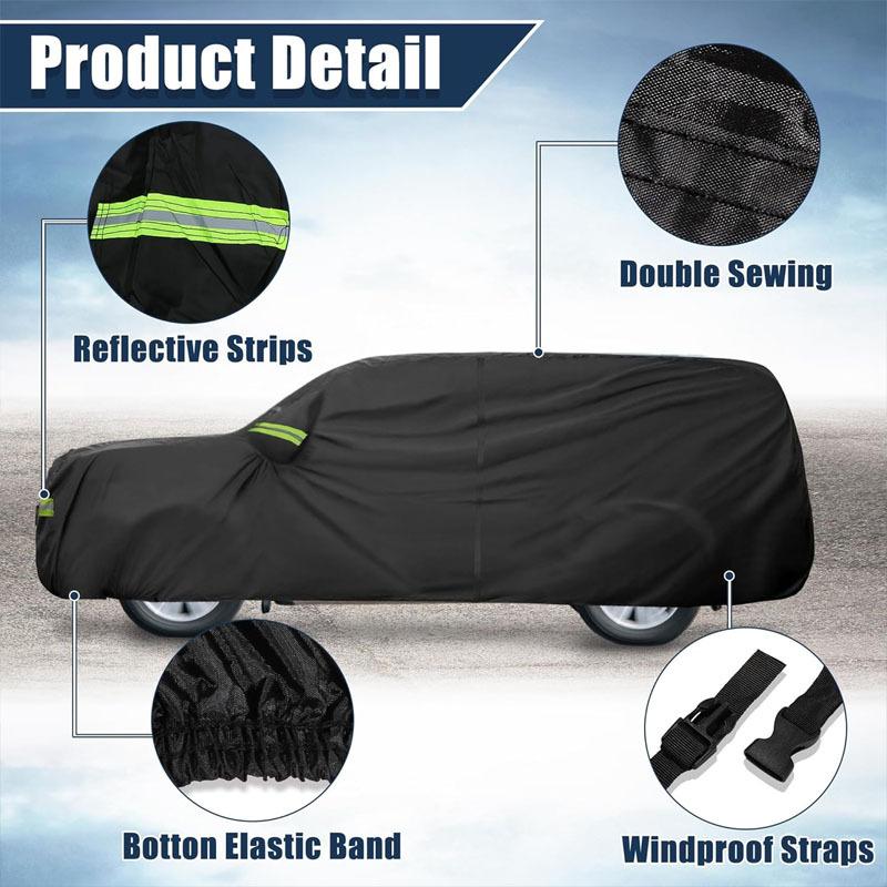 For JAC Hunter Car Full Outer Covers Outdoor Waterproof Dustproof Sun Rain Snow Protection Exterior Car Accessories