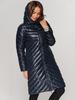 CLASSICALLY QUILTED WOMEN' COAT WITH HOOD