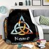 Celtic Knot Mandala Home Custom Blankets Comfortable Soft Lightweight Allseason Multipurpose Blanket For Picnics Sofas Offices Beds Living Rooms