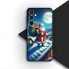 Snow Merry Christmas Deer gift Santa Claus Cover for Motorola Moto G55 G45 G75 G85 G13 Edge 50 30 Fusion 40 NEO Ultra Pro Case