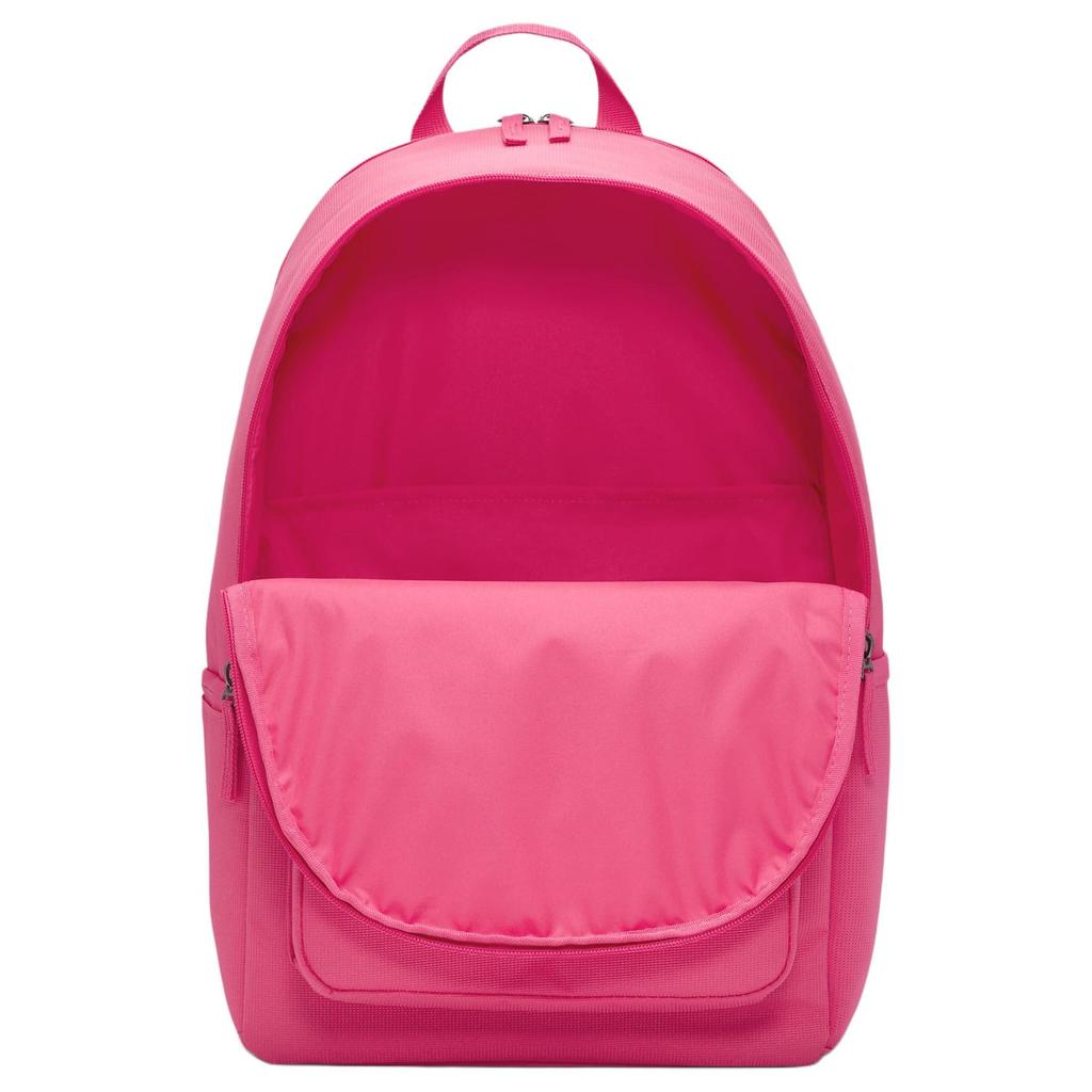 Nike Logo Zipper Closure Polyester Backpack Unisex Backpack Daisy-Pink White DB3300-629