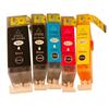 Compatible Canon PGI-520 CLI-521 Cartridges - CSF - Pack of 5 - Black