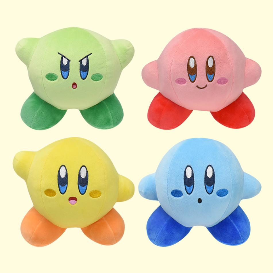 Theme Stuffed Kirby Figures Comfortable Short Plush Toy Children Collectors
