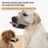Dog Muzzle Widened Fastener Tape Design Adjustable Breathable Anti-biting Pet Mouth Guard Pet Supplies