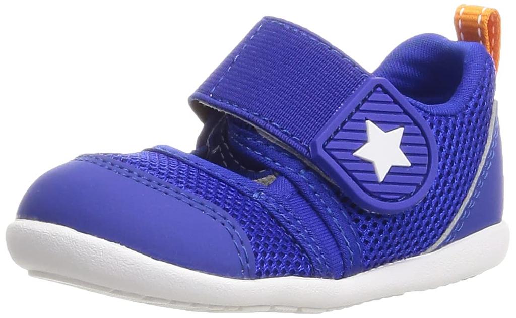 Moonstar MS B117 Baby 2E Sandals, Blue, 13.0 Cm,