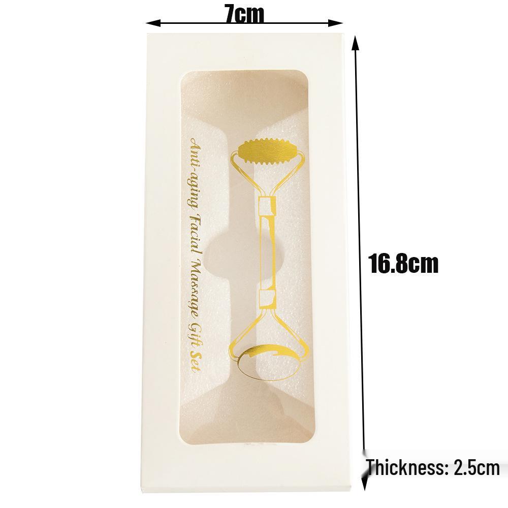 Jade Roller & Gua Sha Facial Massage Three-Piece Set