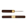 Leather Hole Punching Awl Wood Handle Leather Craft Punching Awl Tool for Leather Craft Stitching Leather Working