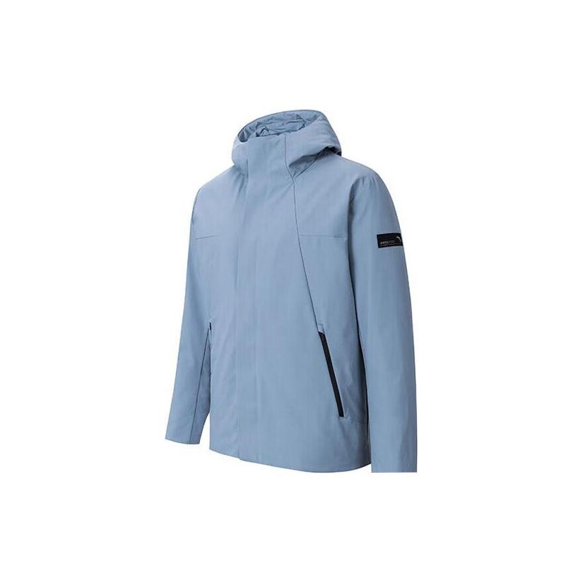ANTA Variety Training Collection Down Jackets Men s Vintage Wall Gray Hooded Moderate Other 152347911-4 S