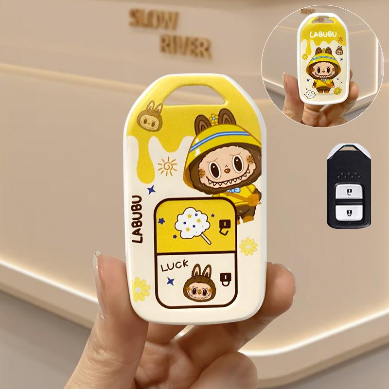 

Compatible Honda Key Case for Civic, Accord, CR-V, Vezel, XRV, Fit, Haoying, Lingpai, and Elysion.