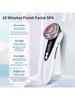 5-In-1 Facial Massager: LED Light Therapy, Eye Care, Skin Smoothing, USB Rechargeable