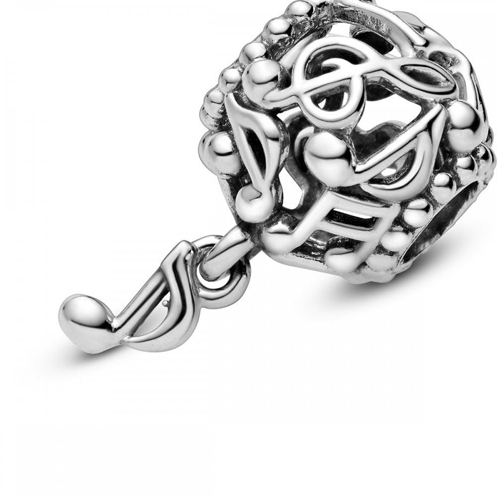 Pandora Breloque Notes de Musique ajourées – Argent Sterling