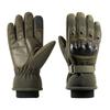Winter Warmth and Velvet Tactical Gloves Outdoor Training Mountaineering and Cycling Wear Resistant Motorcycle Full Finger Sports Thickened Men