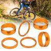 6Pcs   Headset Spacer Aluminium Alloy Bike Handlebar Stem Spacers for Mountain Bike