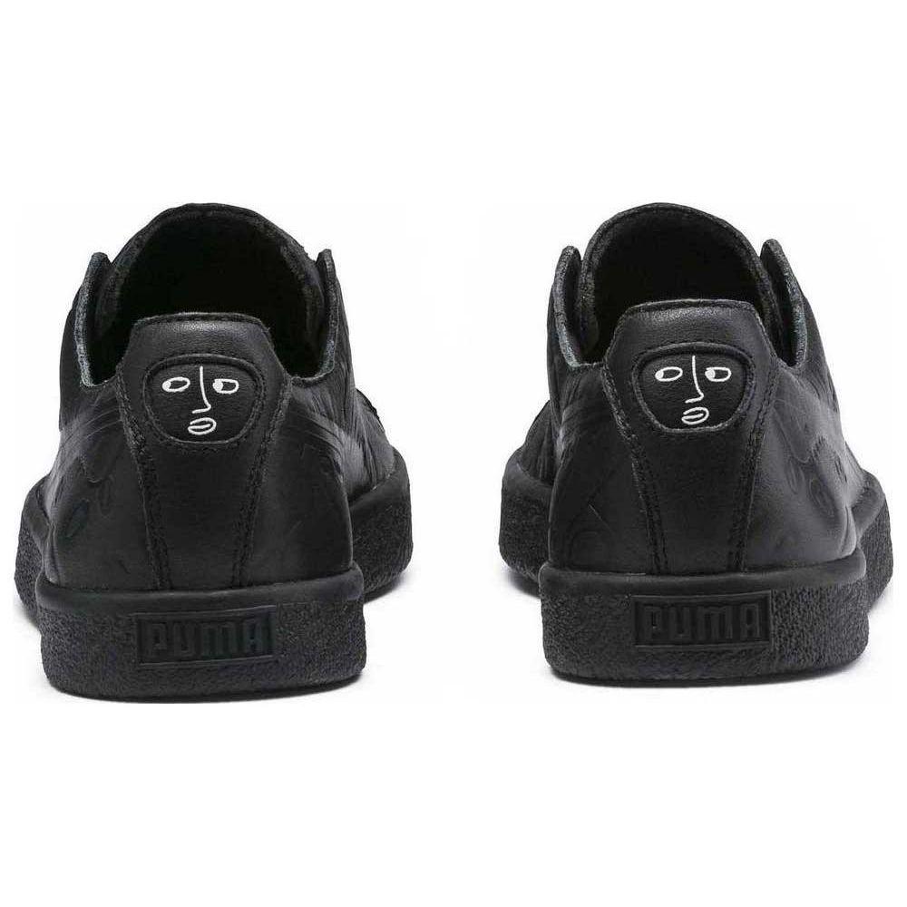 Puma Shantell Martin X Smash 3.0 Leather Low-Top Sneakers Women Sneakers Black 365896-01