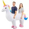 Costume gonfiabile da cavallo per Halloween per divertimento all'aperto