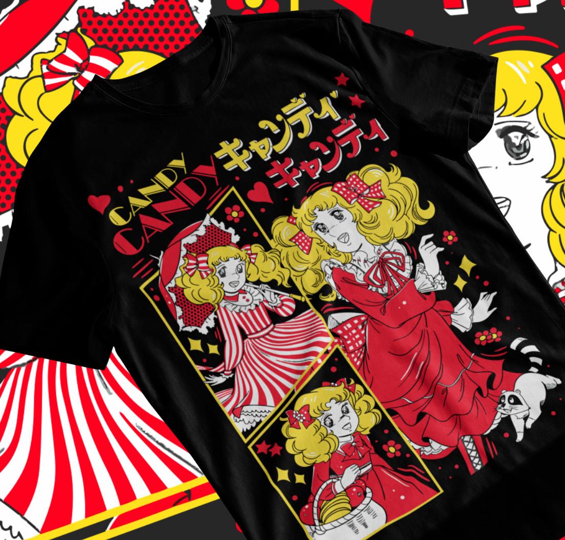 Candy Candy T-shirt shojo riyoko ikedarose of versailles kawaii anime All Sizes XL