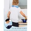 1PC anti-fouling eating cloth adjustable with pocket to pick up food cross-border elderly care eating auxiliary rehabilitation bib