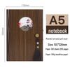 Premium Wooden Notebook Gift Set: Customizable Journal with Logo for Business Souvenir
