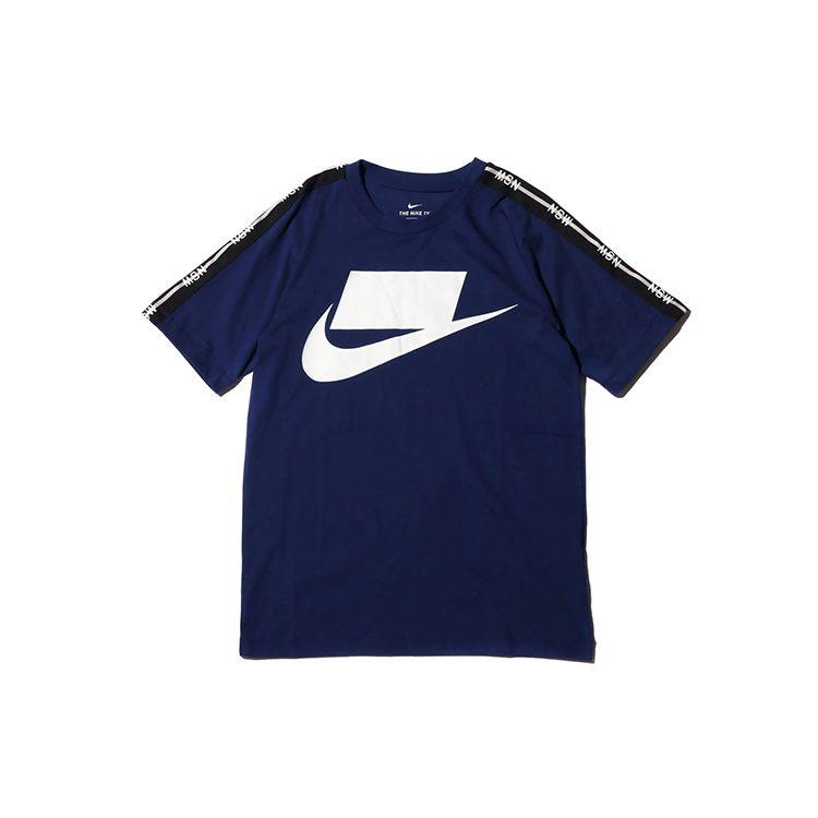 Nike T Shirts Men's Crew Neck Moderate Straight Fit AV9959-492